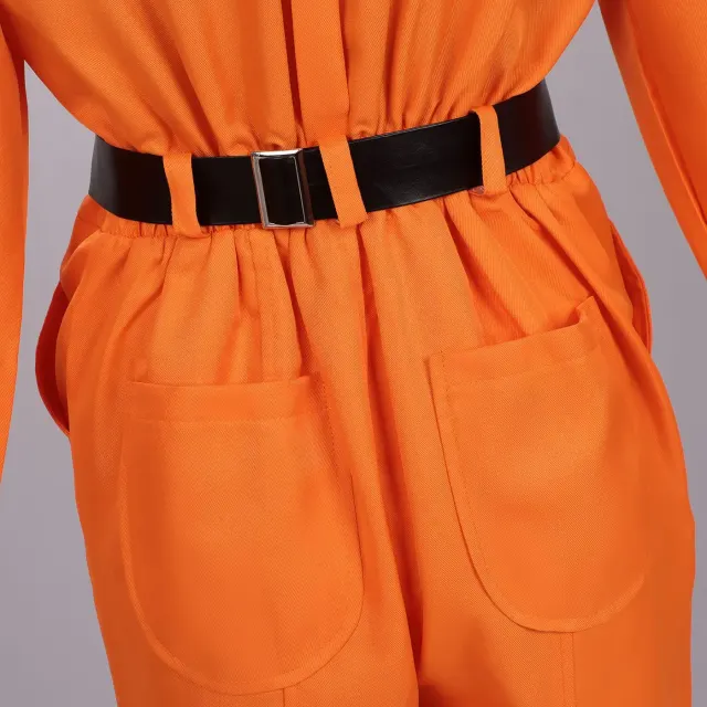 Esper Zero Häftlingsuniform-Cosplay-Kostüm für Damen & Herren Detail 7
