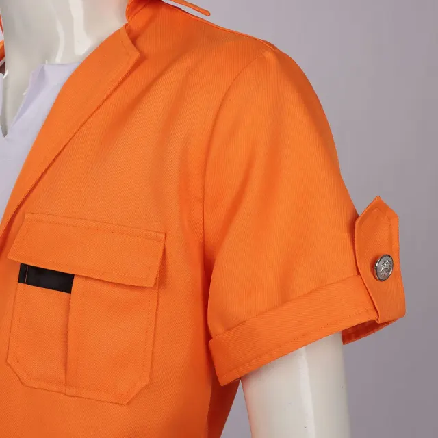 Esper Zero Häftlingsuniform-Cosplay-Kostüm für Damen & Herren Detail 11