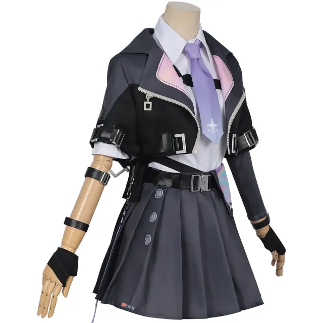 Costume cosplay d'utilisateur de pouvoir inspiré d'un jeu pour homme et femme détail 2