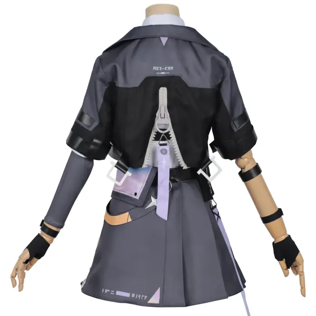Costume cosplay d'utilisateur de pouvoir inspiré d'un jeu pour homme et femme détail 3