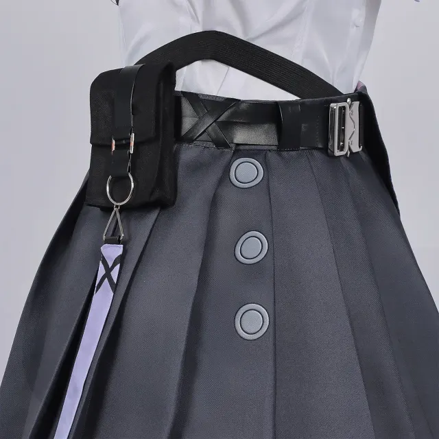 Costume cosplay d'utilisateur de pouvoir inspiré d'un jeu pour homme et femme détail 7