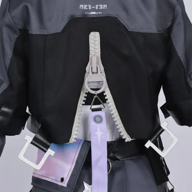Costume cosplay d'utilisateur de pouvoir inspiré d'un jeu pour homme et femme détail 10