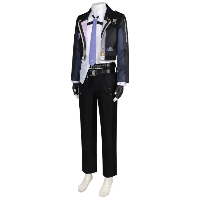 Costume cosplay d'utilisateur de pouvoir inspiré d'un jeu pour homme et femme détail 13