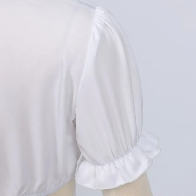 Retro-Oktoberfest-Schnürkleid-Set für Mädchen Detail 6