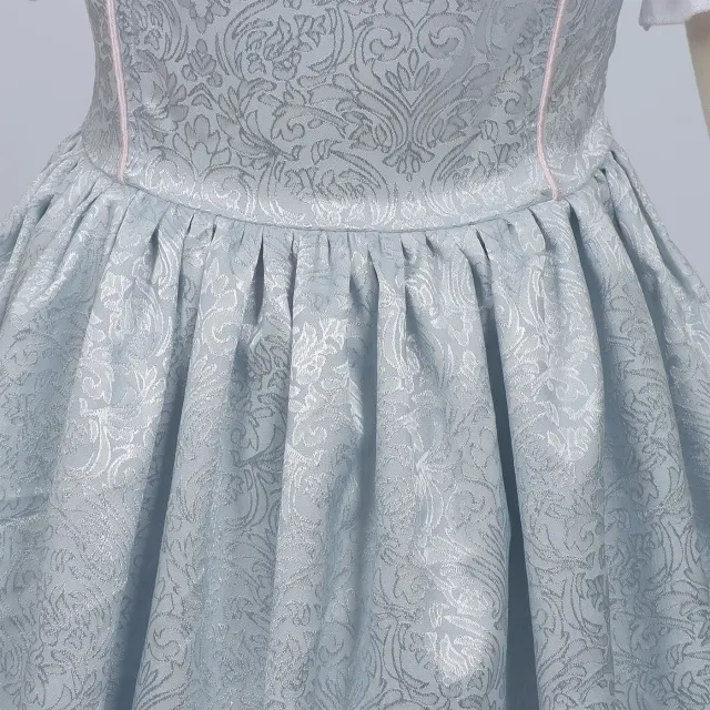 Retro-Oktoberfest-Schnürkleid-Set für Mädchen Detail 9