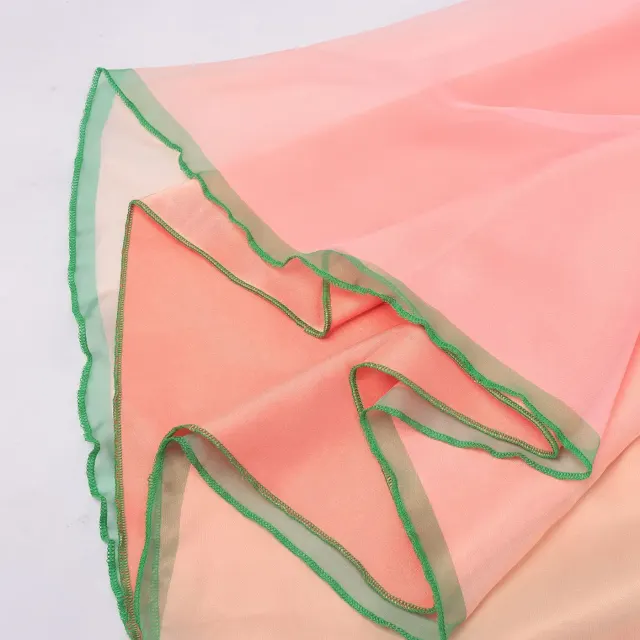 Robe cosplay de princesse rose inspirée de Glinda pour Halloween détail 13