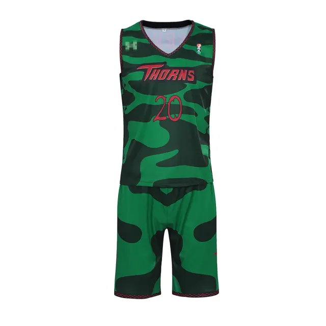 Ensemble cosplay avec maillot de l'équipe Goat Will Vine City Thorn détail 13