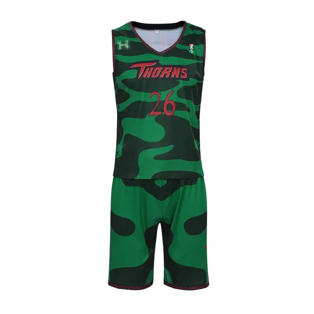 Ensemble cosplay avec maillot de l'équipe Goat Will Vine City Thorn détail 14