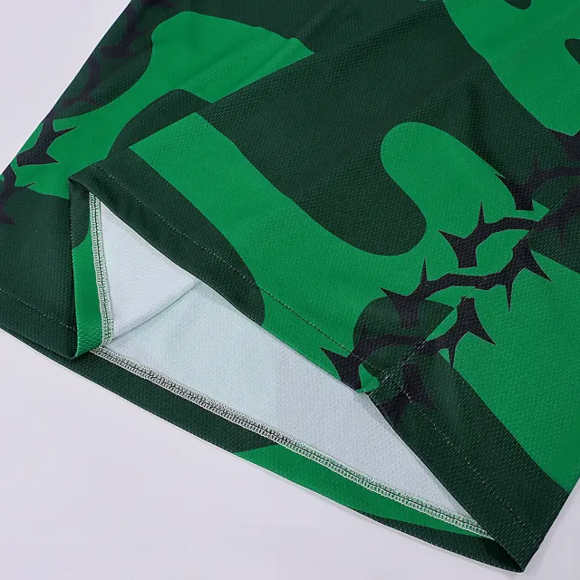 Ensemble cosplay avec maillot de l'équipe Goat Will Vine City Thorn détail 20