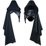 Cape avec capuche - Noir