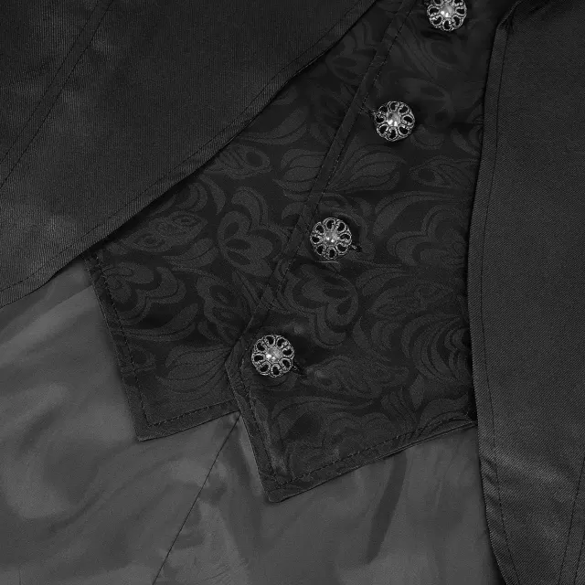 Gothic-Frack-Cosplay-Anzug für Halloween-Vampirkostüme Detail 10