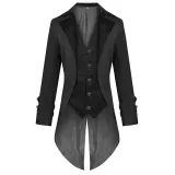Gothic-Frack - Schwarz