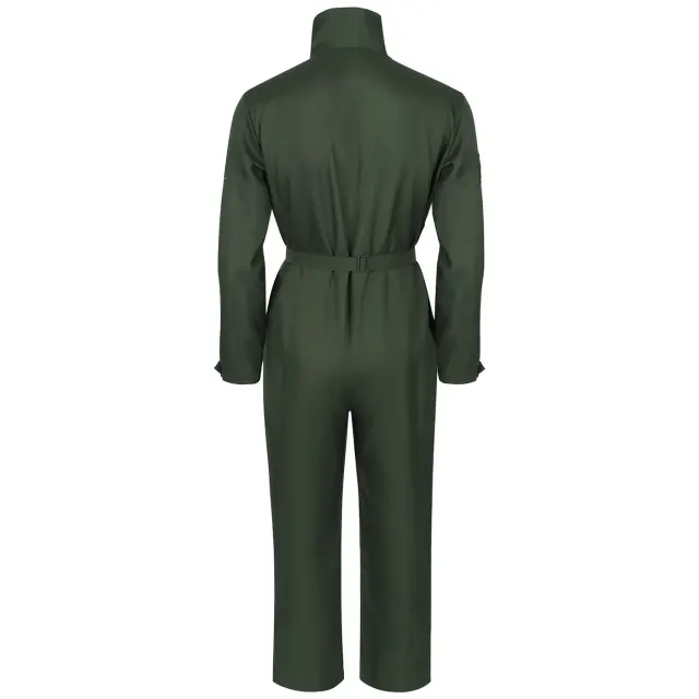 Costume de combinaison pilote Halloween avec ceinture pour cosplay et fêtes détail 2