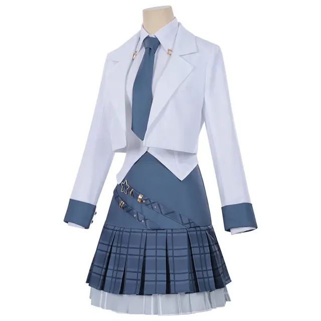 Honor of Kings Shining Plan weiße Cosplay-Uniform für Damen Detail 9