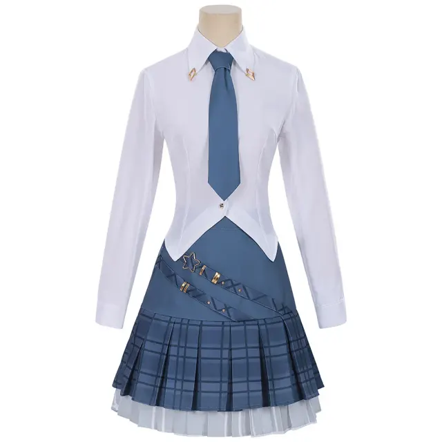Honor of Kings Shining Plan weiße Cosplay-Uniform für Damen Detail 11
