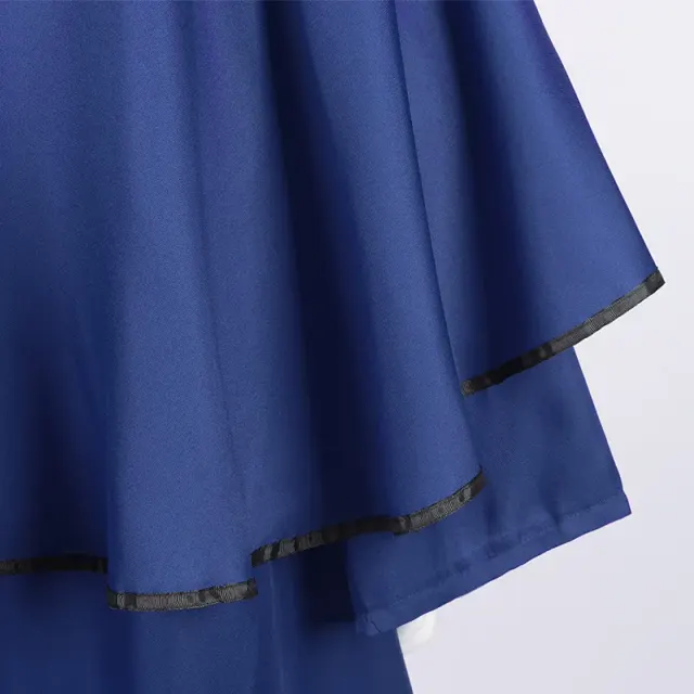 Kapuzen-Halloween-Cosplay-Robe-Umhang für mittelalterlichen dunklen Zauberer Detail 15