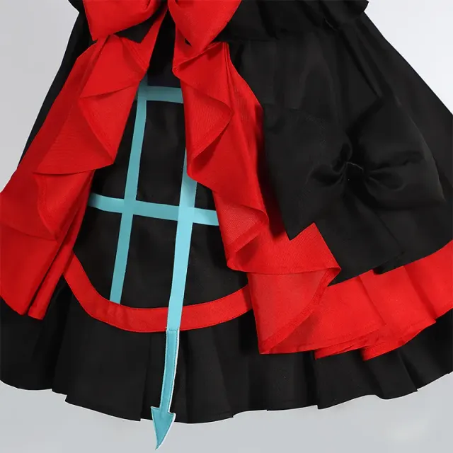 Ensemble cosplay Nuit d'horreur : Stella la muette et l'infirmière Heather détail 6