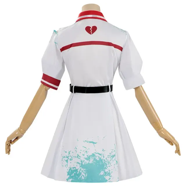 Ensemble cosplay Nuit d'horreur : Stella la muette et l'infirmière Heather détail 16
