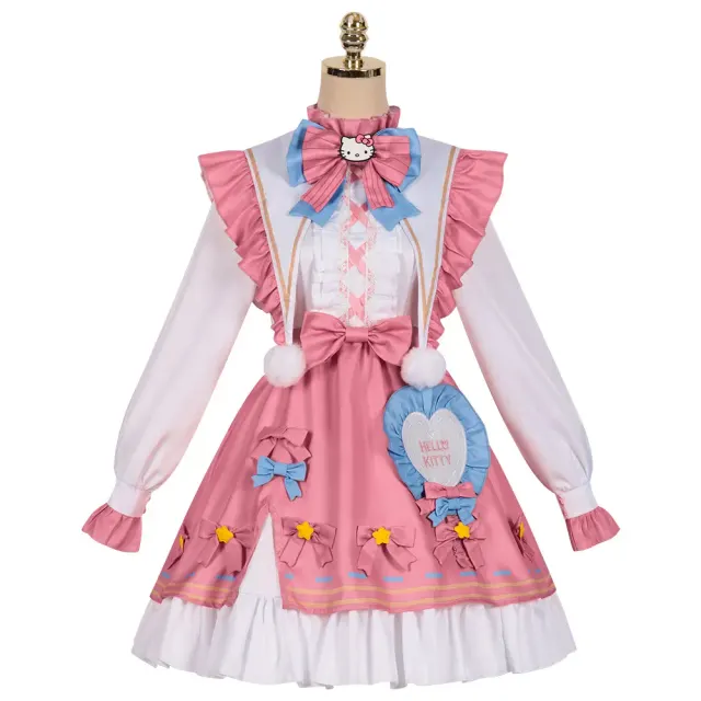 Identity V Bloody Queen My Melody Cosplay-Kostüm & Perücke Detail 11