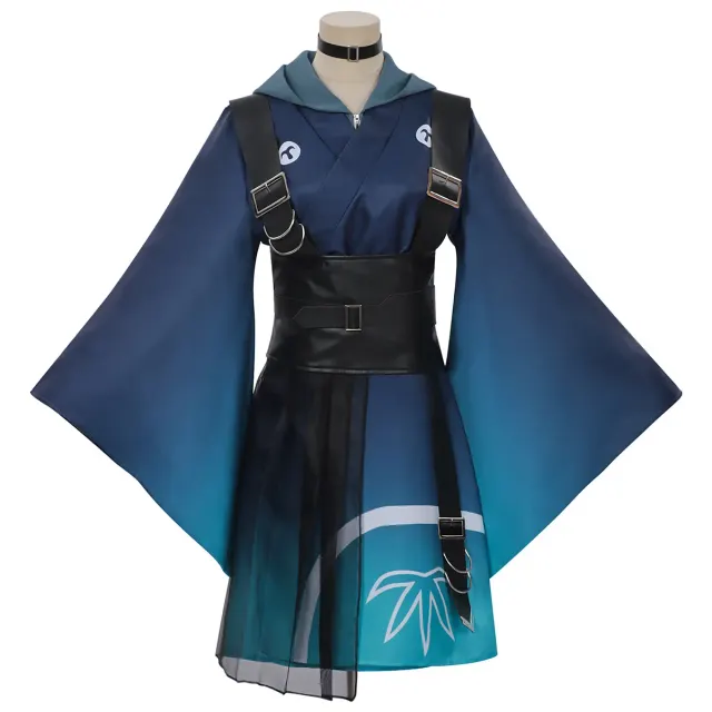 Iroha Cosplay-Kostüm Komplettset für Bühnenauftritte Detail 1