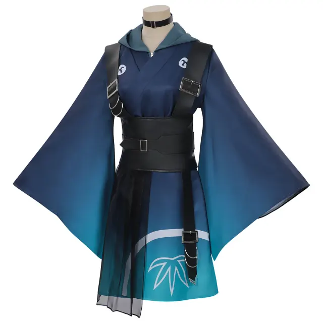 Iroha Cosplay-Kostüm Komplettset für Bühnenauftritte Detail 2