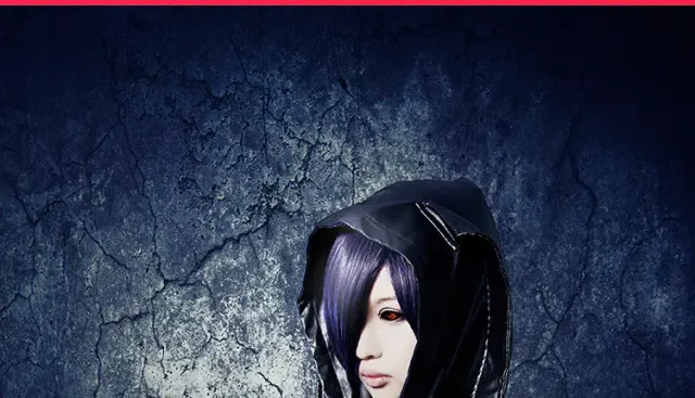 detalle de Conjunto de disfraz cosplay de Touka de Ghoul, anime japonés, para mujer 6