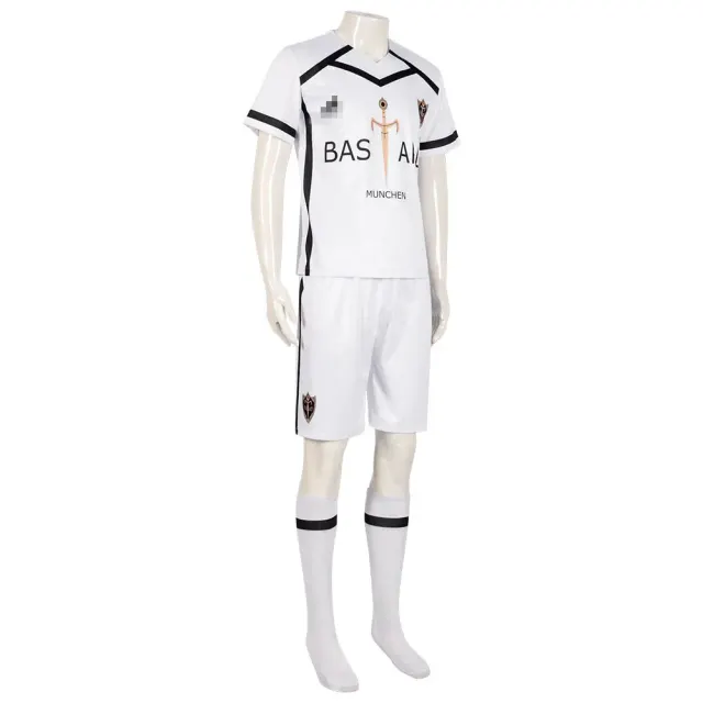 Japanisches Anime-Fußball-Cosplay-Uniform-Set für Damen und Herren Detail 2
