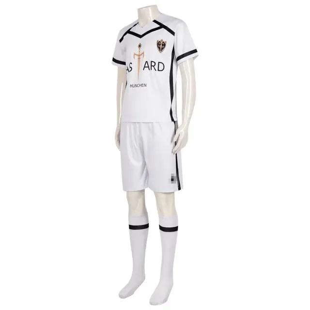 Japanisches Anime-Fußball-Cosplay-Uniform-Set für Damen und Herren Detail 3