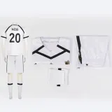 Nr. 20 Ness Fußballuniform - Blau
