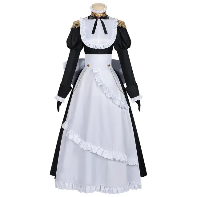 detalle de Vestido largo cosplay Lolita de doncella fantasma japonesa 13