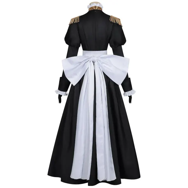 detalle de Vestido largo cosplay Lolita de doncella fantasma japonesa 15