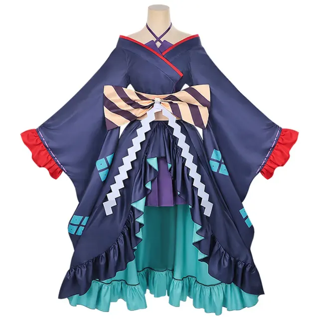detalle de Conjunto lolita de doncella japonesa para cosplay de anime Kaguya 4