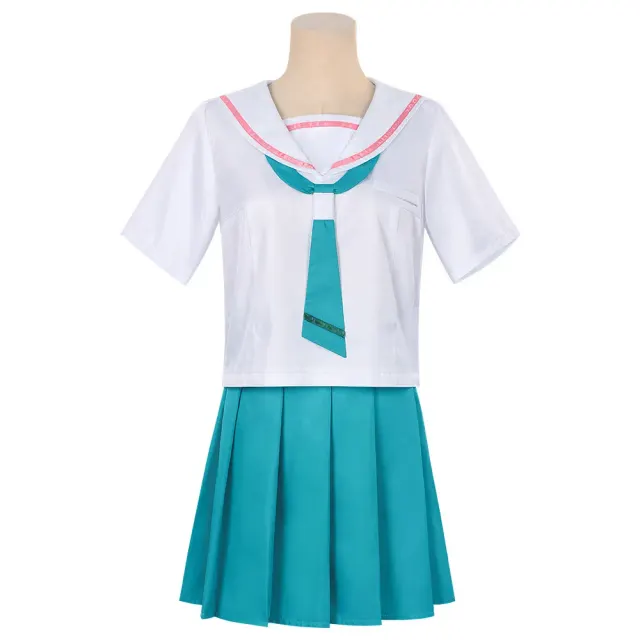 辉夜姬樱花印花 JK 水手 Cosplay 服装 详情 1