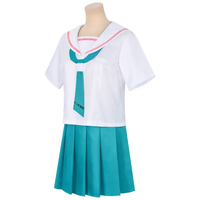 辉夜姬樱花印花 JK 水手 Cosplay 服装 详情 3