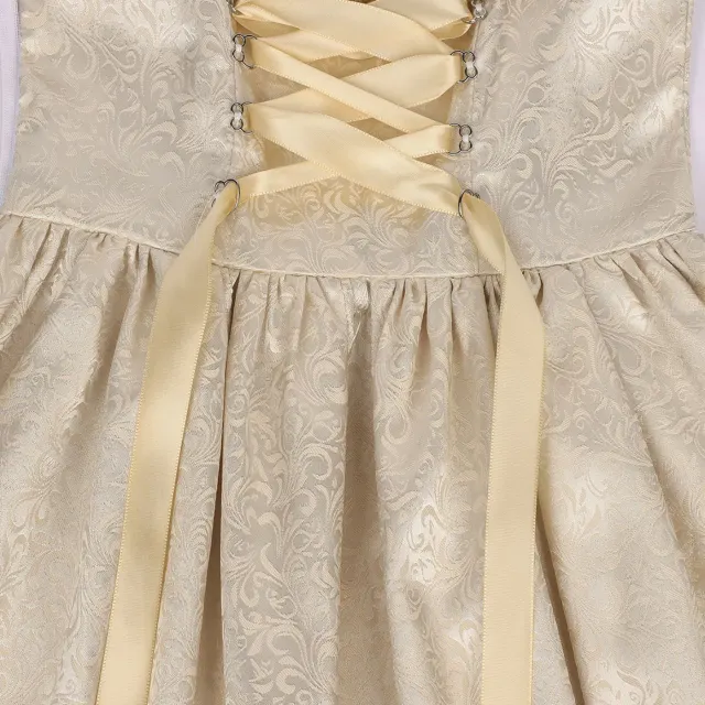Kids Bavarian Dirndl Oktoberfest Halloween Costume Dress detail 19