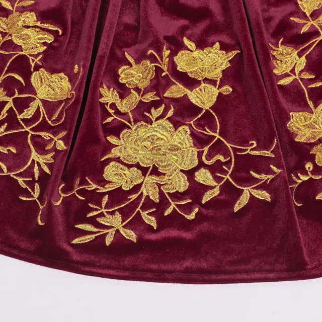 Kids Bavarian Dirndl Oktoberfest Halloween Costume Dress detail 24