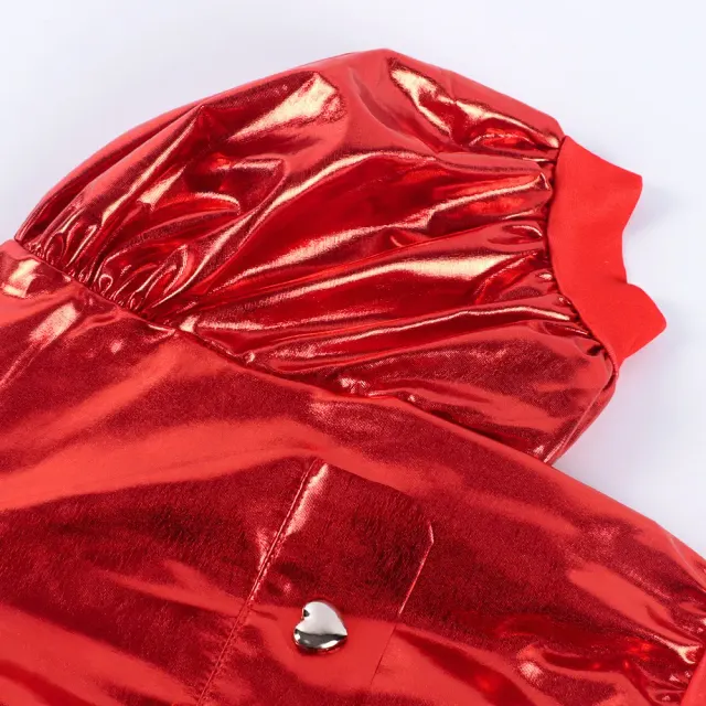 detalle de Disfraz cosplay infantil de la Reina de Corazones para Halloween 12