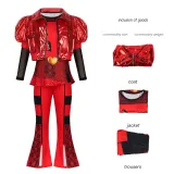 Reina de Corazones Infantil - Rojo