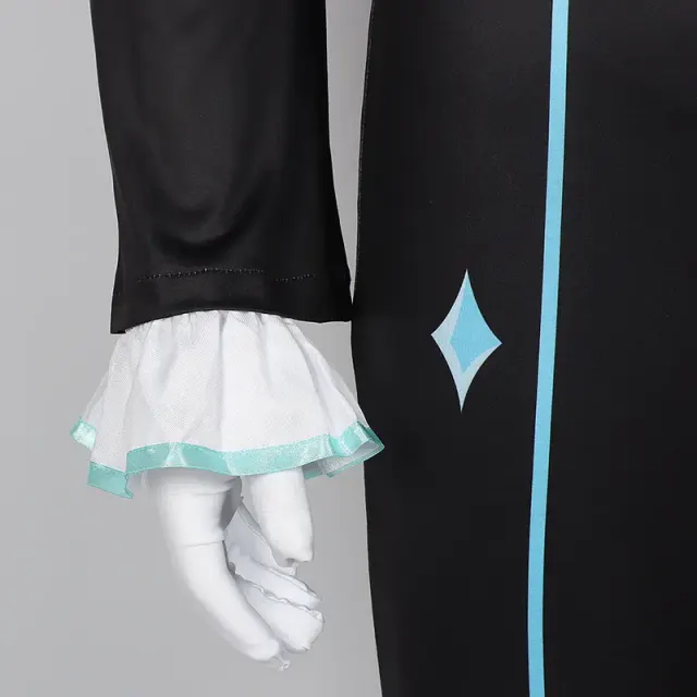 Ensemble costume cosplay Wraith Clown Aba Horreur nocturne pour enfants détail 4