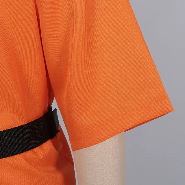 detalle de Disfraz cosplay de mono de preso americano inspirado en Luigi, unisex 5