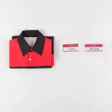 Manny Burger Shop Top + Badge
