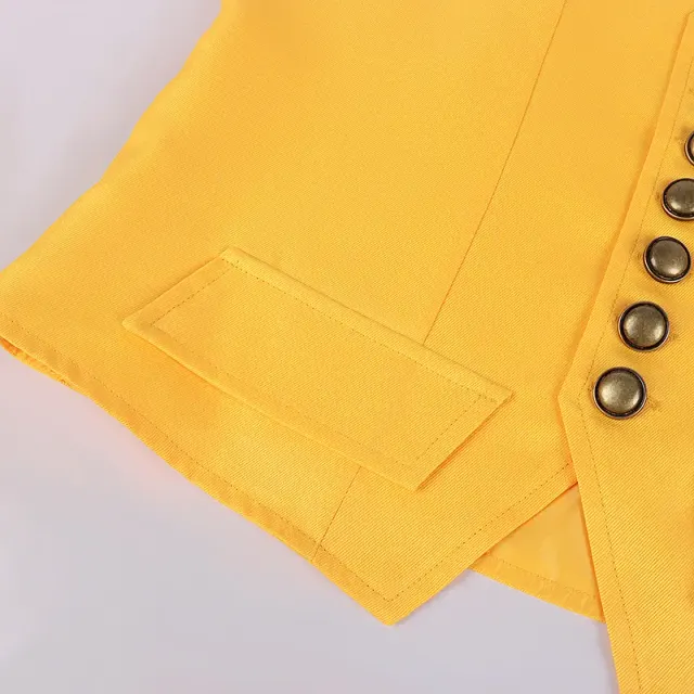 detalle de Conjunto de disfraz de corte británica medieval para cosplay de escenario en Halloween 7