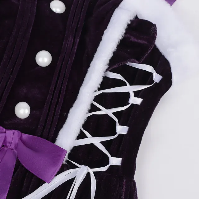 中世纪甜美圣诞 Cosplay 吊带舞台服装 详情 18