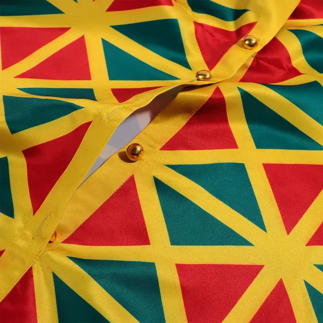 Mittelalterliches Zirkusclown-Paarkostüm für Halloween-Cosplay Detail 9