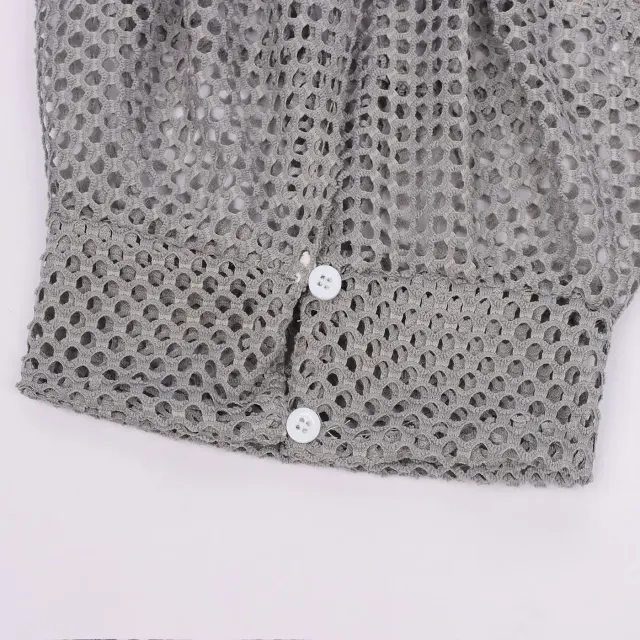 Medieval Faux Chainmail Women's Knight Armor Cosplay Costume detail 13