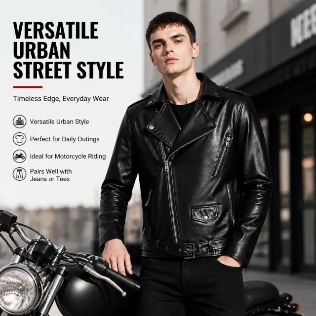 Mittelalterliche Gothic-Punk-Motorradjacke für Bühnenkostüme Detail 3