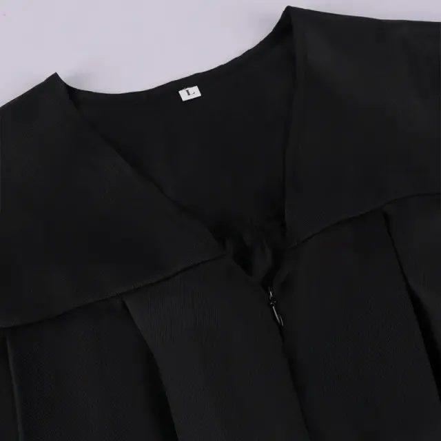 detalle de Túnica de cosplay de la Parca con cuello alto de estilo medieval para Halloween 5