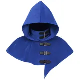 Capa con capucha - Azul