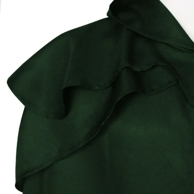 detalle de Capa de monje con capucha de estilo medieval para cosplay de Halloween 12