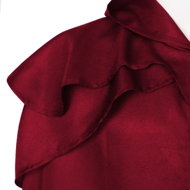 detalle de Capa de monje con capucha de estilo medieval para cosplay de Halloween 17